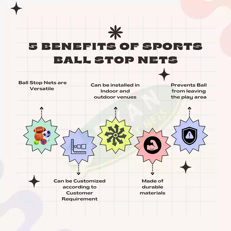 Benefits of Sports Ball Stop Nets