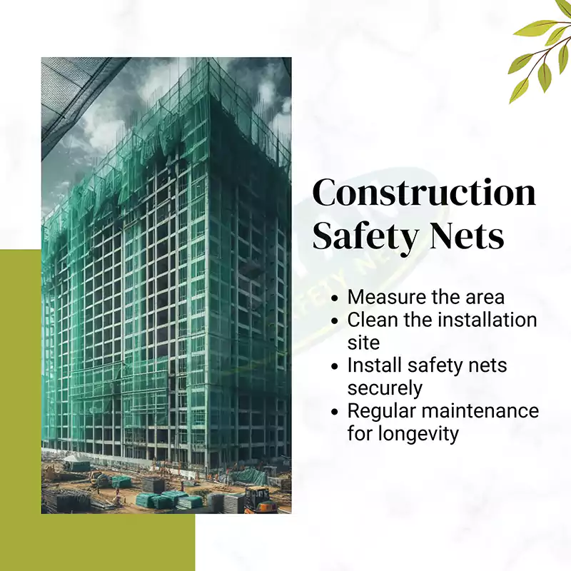 Installation Process of Construction Safety Nets